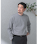 『抗菌／防臭』LIFE STYLE TAILOR　シルケットポンチストレッチ長袖Tシャツ