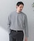 『抗菌／防臭』LIFE STYLE TAILOR　シルケットポンチストレッチ長袖Tシャツ