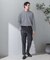 『抗菌／防臭』LIFE STYLE TAILOR　シルケットポンチストレッチ長袖Tシャツ