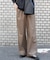 FORK&SPOON　レザーライクパンツ