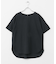 リネン混クルーネックブラウスTシャツ