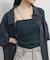アシンメトリーカップ付キャミ