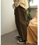 ウォッシュドカーゴワイドパンツ