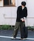 ウォッシュドカーゴワイドパンツ