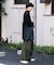 ウォッシュドカーゴワイドパンツ