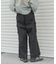 ウォッシュドカーゴワイドパンツ