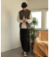 ウォッシュドカーゴワイドパンツ