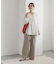 ラミー混ルーズシャツ