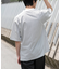 FORK&SPOON　ボーダープレーティングショートスリーブTシャツ