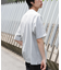 FORK&SPOON　ボーダープレーティングショートスリーブTシャツ
