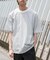 FORK&SPOON　ボーダープレーティングショートスリーブTシャツ