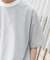 FORK&SPOON　ボーダープレーティングショートスリーブTシャツ