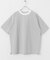 FORK&SPOON　ボーダープレーティングショートスリーブTシャツ