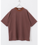 FORK&SPOON　ボーダープレーティングショートスリーブTシャツ
