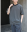 FORK&SPOON　ボーダープレーティングショートスリーブTシャツ