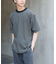FORK&SPOON　ボーダープレーティングショートスリーブTシャツ