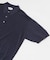 new basic　ウールシルクニットポロ
