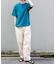 FORK&SPOON　ストレッチダンボールショートスリーブTシャツ
