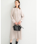 ピンタックストレートワンピース