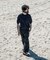new basic　WOOL SILK KNIT T-SHIRTS