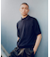 new basic　WOOL SILK KNIT T-SHIRTS