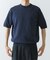 new basic　WOOL SILK KNIT T-SHIRTS