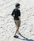 new basic　WOOL SILK KNIT T-SHIRTS