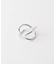 decor『デコール』　Line curve ring