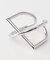 decor『デコール』　Line curve ring