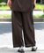 『UR TECH』租毛ライク ツイストシームパンツ