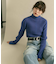 『UR TECH』illi　ランダムRIBハイネックニット