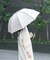 because　晴雨兼用パイピング長傘