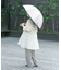 because　晴雨兼用パイピング長傘