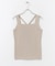 バッククロスニットタンクトップ