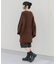 ボリュームニットミニワンピース