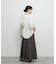 ワイドフレアシアースカート