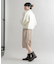 スクエアトゥフラットブーツ