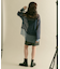 スクエアトゥフラットブーツ