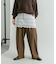 レースレイヤードパンツ