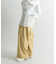 レースレイヤードパンツ
