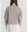ギャザースリーブクロップドTシャツ