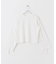 ギャザースリーブクロップドTシャツ