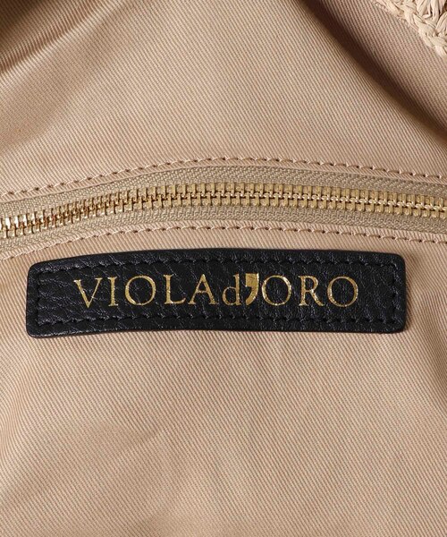 VIOLAd'ORO ラフィアワンショルダーバッグ｜アーバンリサーチの通販
