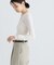 NINETY PERCENT　ANIS LT WEIGHT RIB TOP