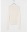 NINETY PERCENT　ANIS LT WEIGHT RIB TOP