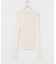 NINETY PERCENT　ANIS LT WEIGHT RIB TOP