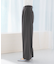 ヘリンボーンラップストレートパンツ
