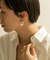 SMELLY so’　curve earring