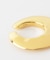 SMELLY so’　flat circle earcuff gld