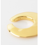 SMELLY so’　flat circle earcuff gld